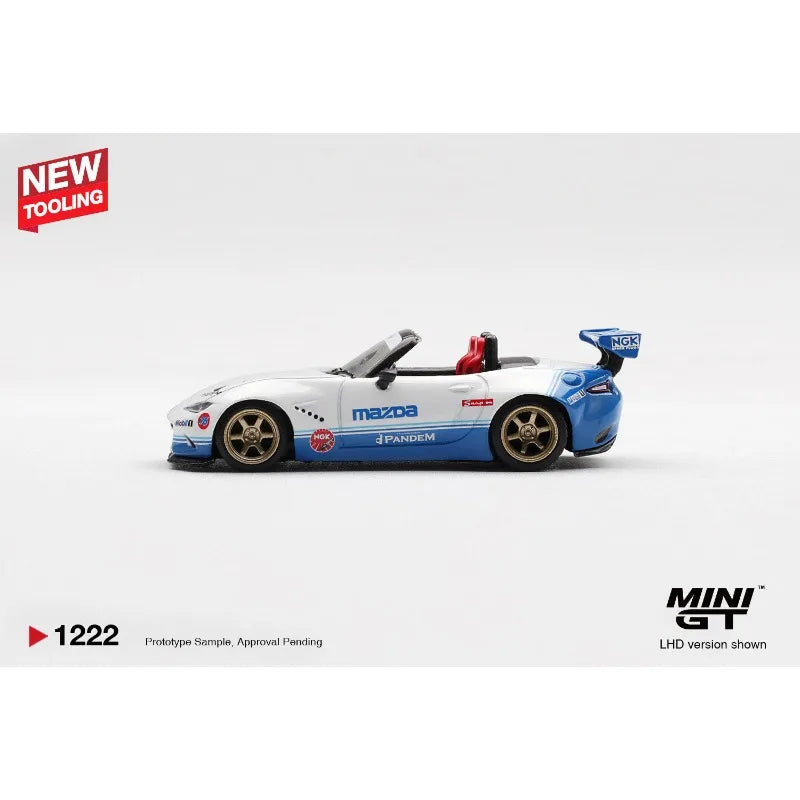 MINI GT MINI Cooper MINI Mazda MX-5 Pandem IMSA 1:64 Diecast