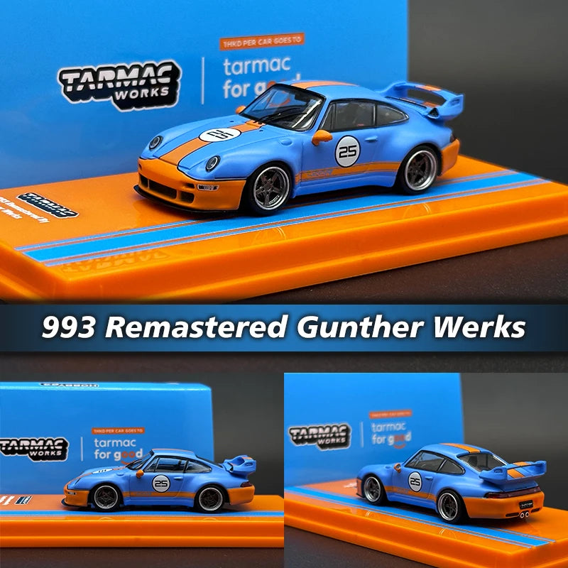 Porsche 993 Reed Gunther Master 1:64 Diecast