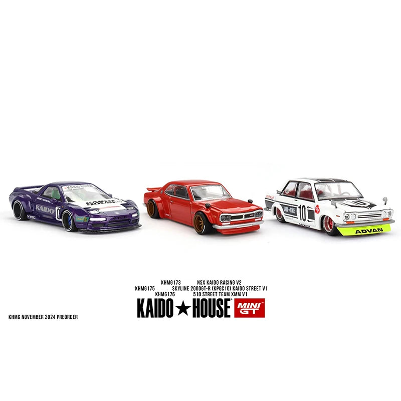 MINI GT Khmg 173 1 64 Honda NSX Racing V2 Openable 1:64 Diecast