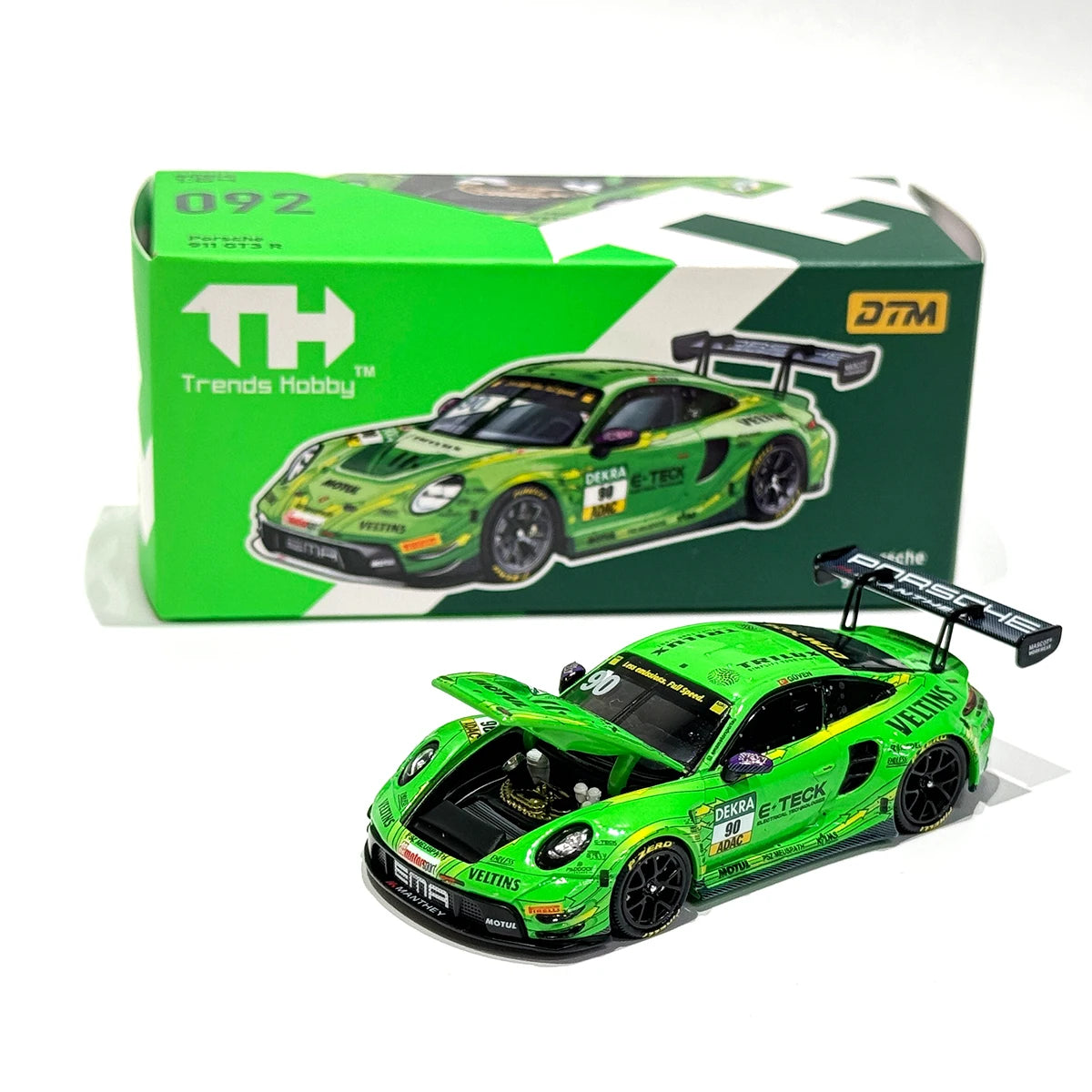 Porsche 911 GT3 DTM TH Model 1:64 Diecast