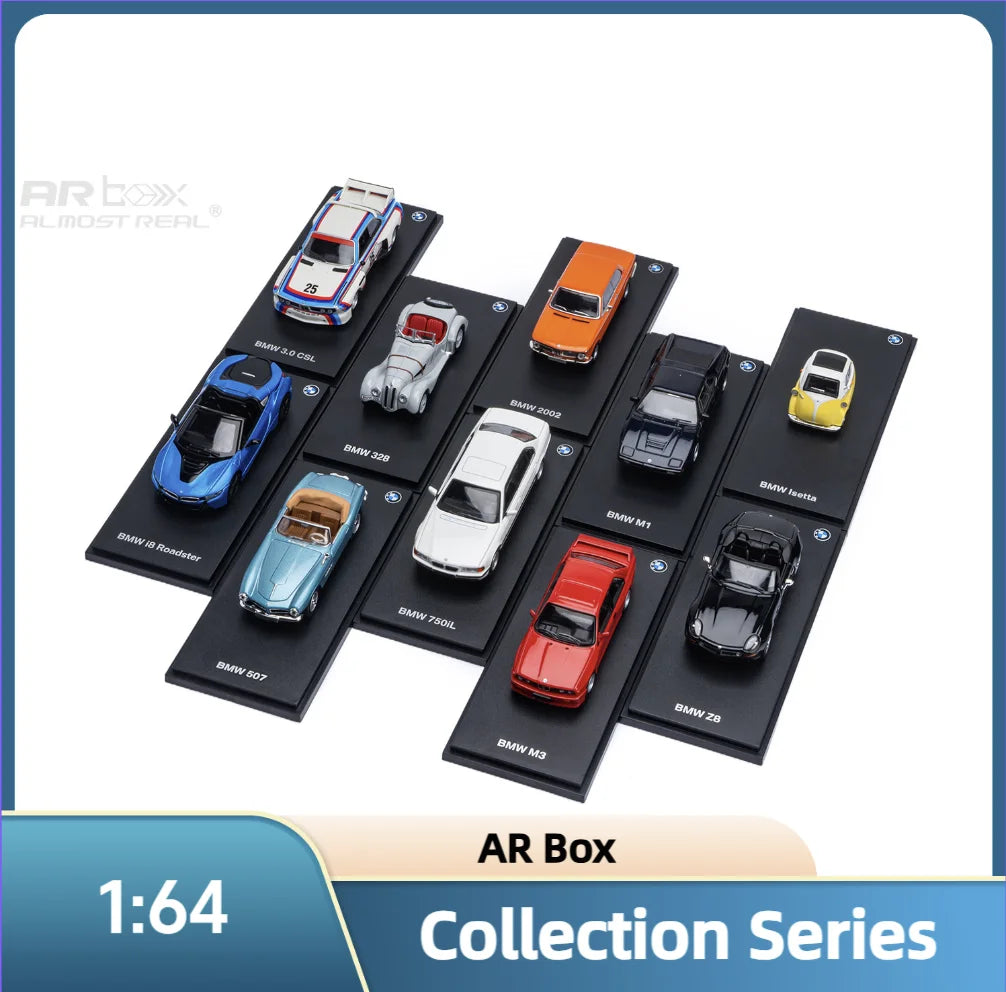 Almost Real AR Box 750iL 328 Isetta 507 2002 Csl 1:64 Diecast