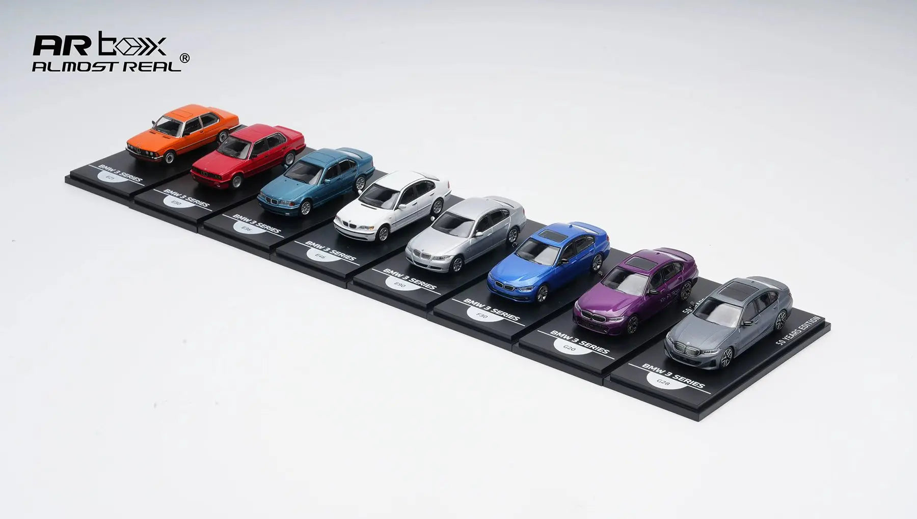 Almost Real AR Box 50 Years of 3 1 64 1:64 Diecast