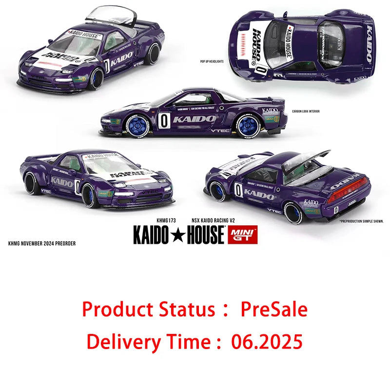 MINI GT Khmg 173 1 64 Honda NSX Racing V2 Openable 1:64 Diecast