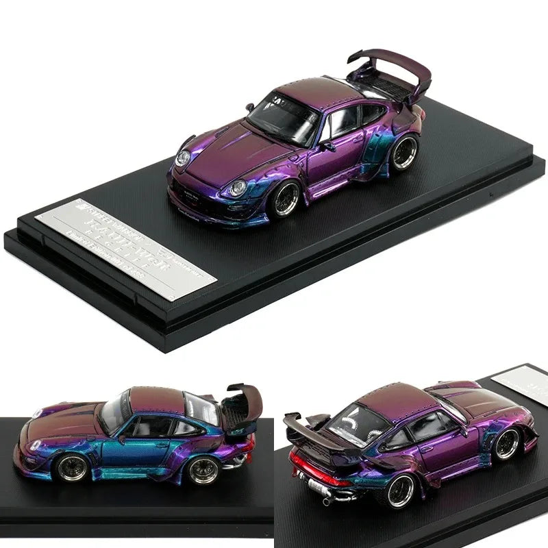Porsche RWB 993 Rotana 997 Street Weapon 1:64 Diecast