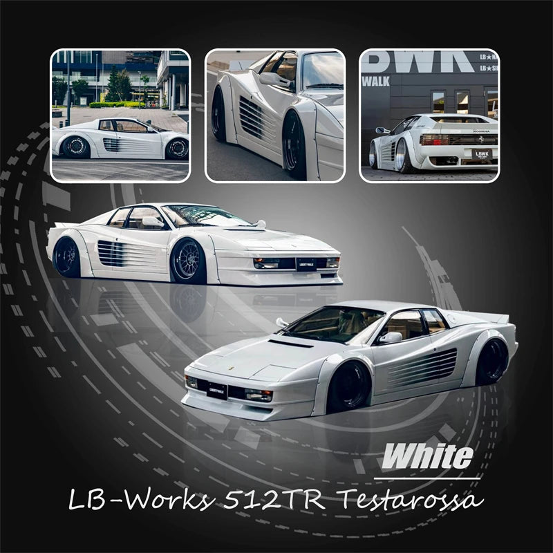 Star 1 64 Lbwk Lb Works 512tr Testarossa Limited999 1:64 Diecast