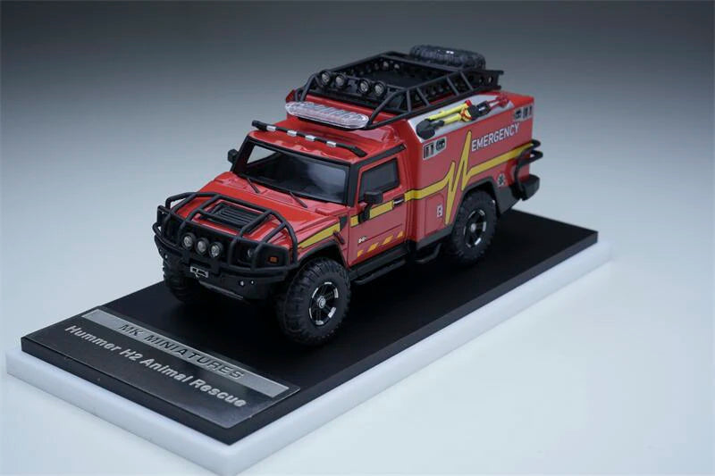 Mk Miniatures 1 64 President Jhg50 Victoria H2 Amblance Emergency 1:64 Diecast