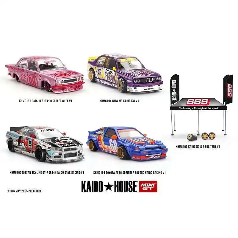 MINI GT BMW M3 Kaido KW V1 Kaido House 1:64 Diecast