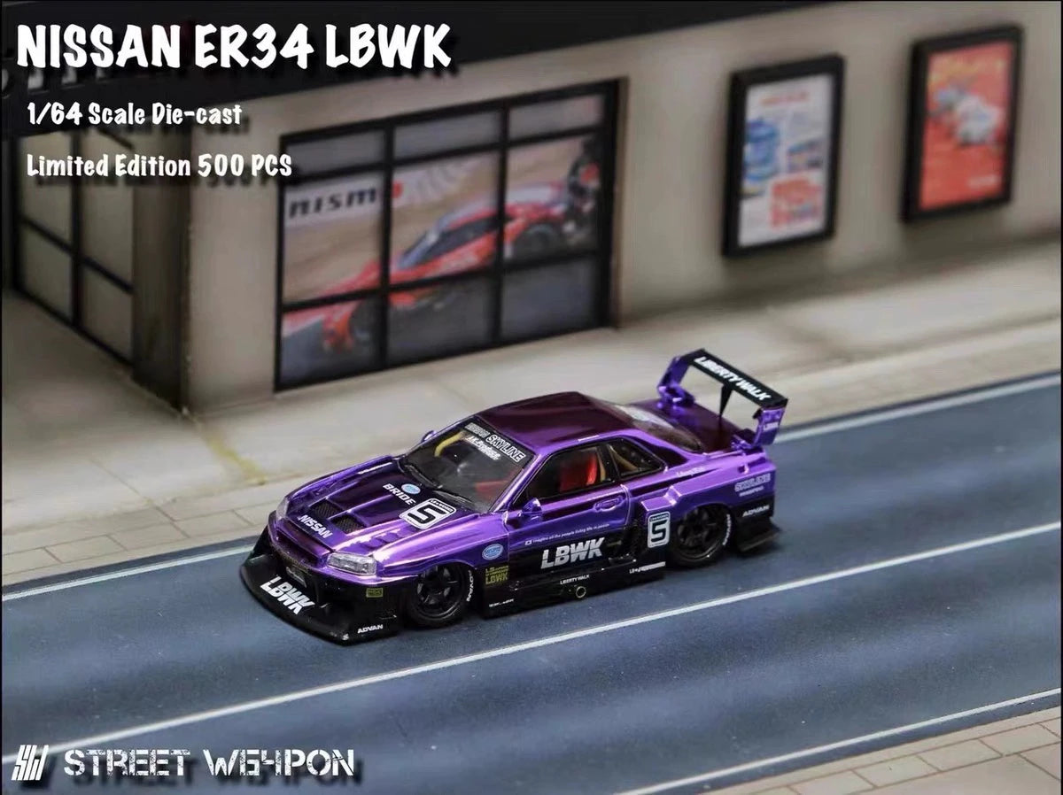 Street Sw Limited Edition 1 64 Er34 Open Lid Lb 1:64 Diecast