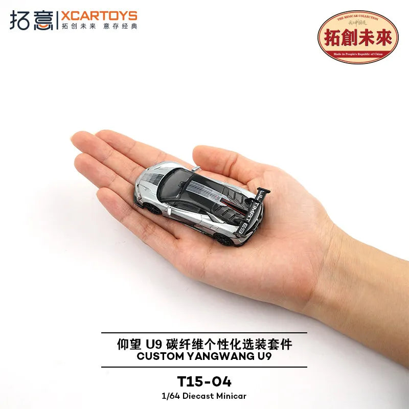 XCARTOYS Custom U9 Metal Plastic Parts 1 64 T15 04 1:64 Diecast
