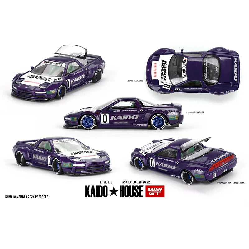 MINI GT Khmg 173 1 64 Honda NSX Racing V2 Openable 1:64 Diecast