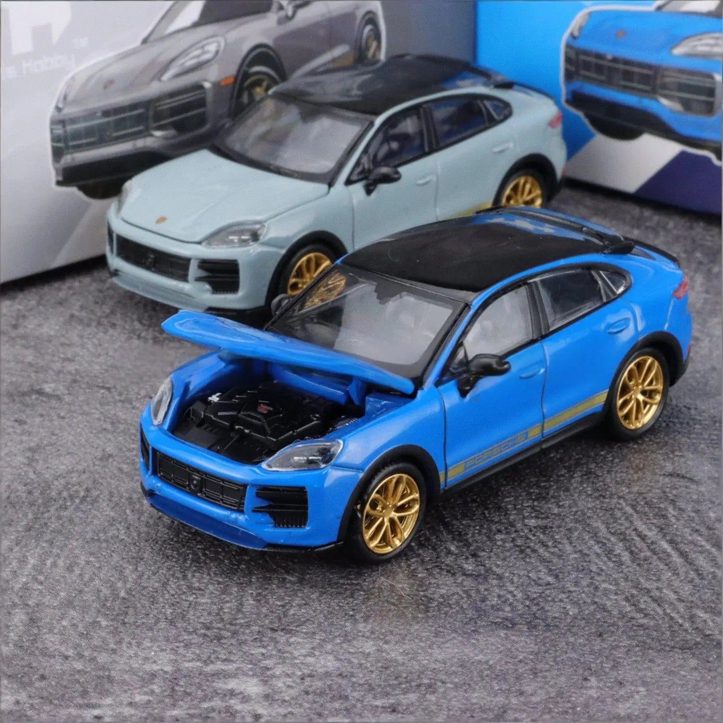 Porsche Cayenne Turbo GT TH Model 1:64 Diecast