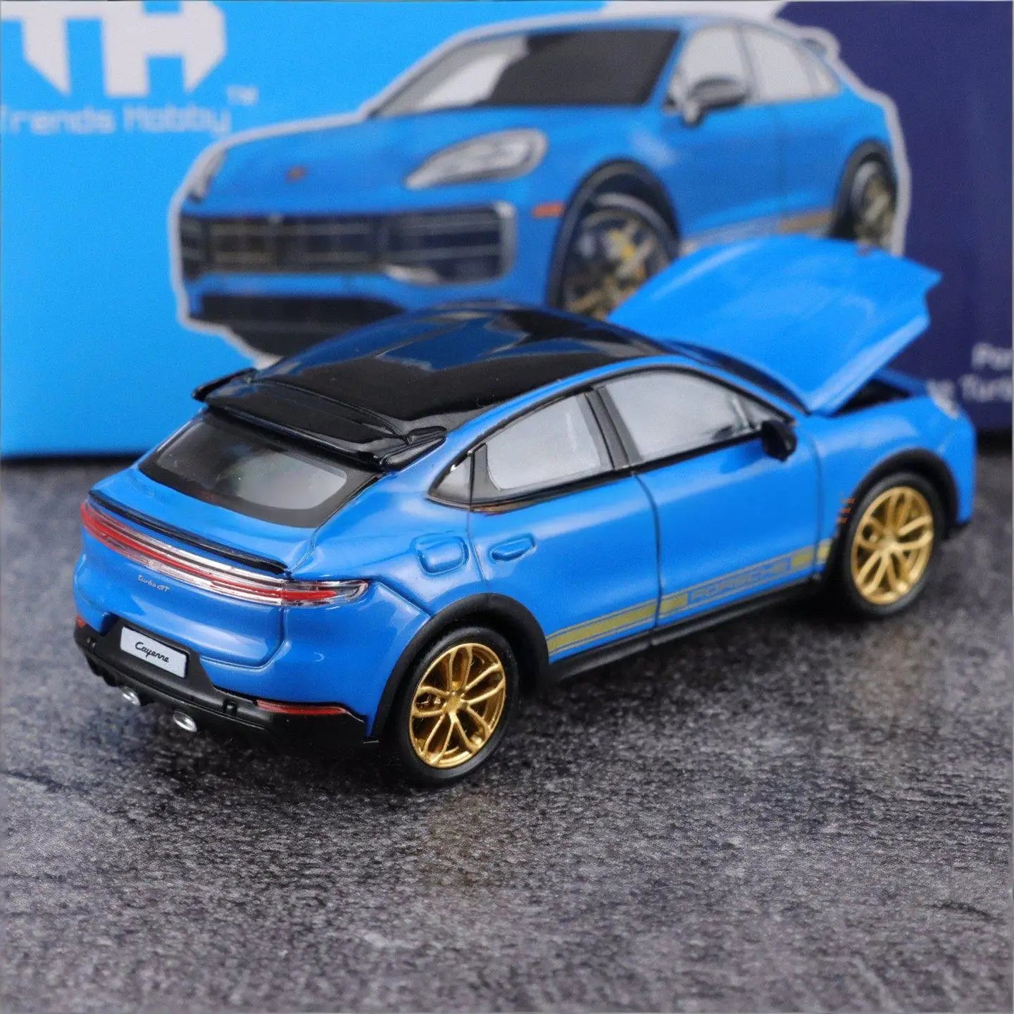 Porsche Cayenne Turbo GT TH Model 1:64 Diecast