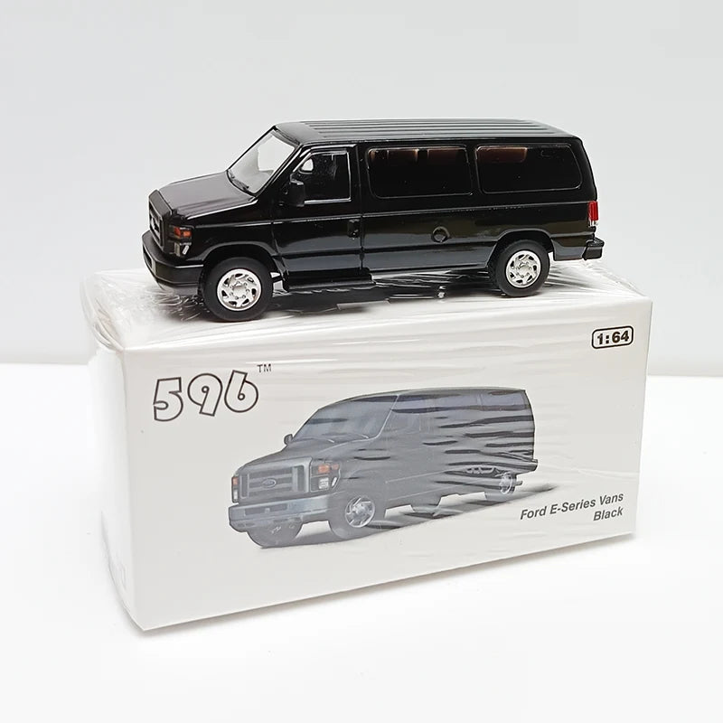 Ford E-350 Van NYPD 596 1:64 Diecast