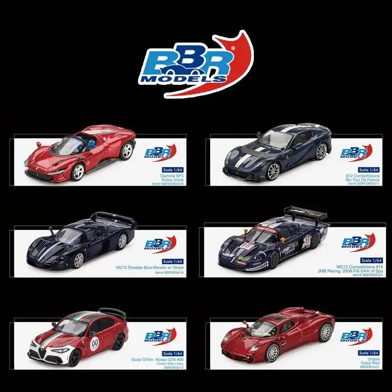 BBR Daytona SP3 / 812 / MC12 1:64 Diecast