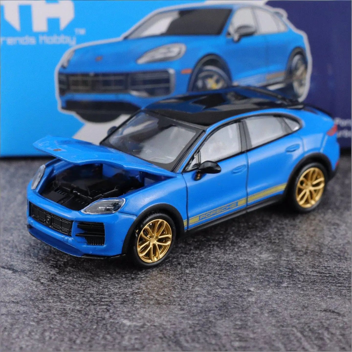 Porsche Cayenne Turbo GT TH Model 1:64 Diecast