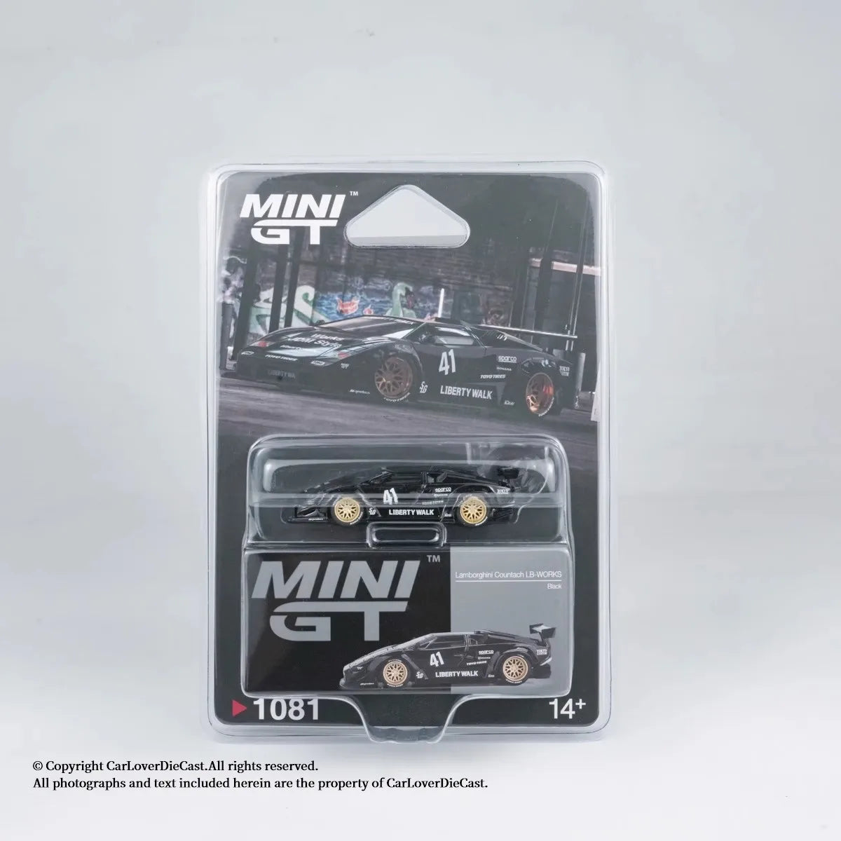 MINI GT Lamborghini Countach LBWK 1:64 Diecast