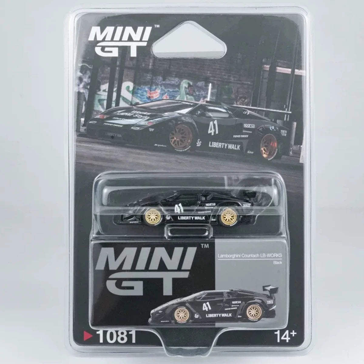 MINI GT Lamborghini Countach 25th Anniversary 1:64 Diecast