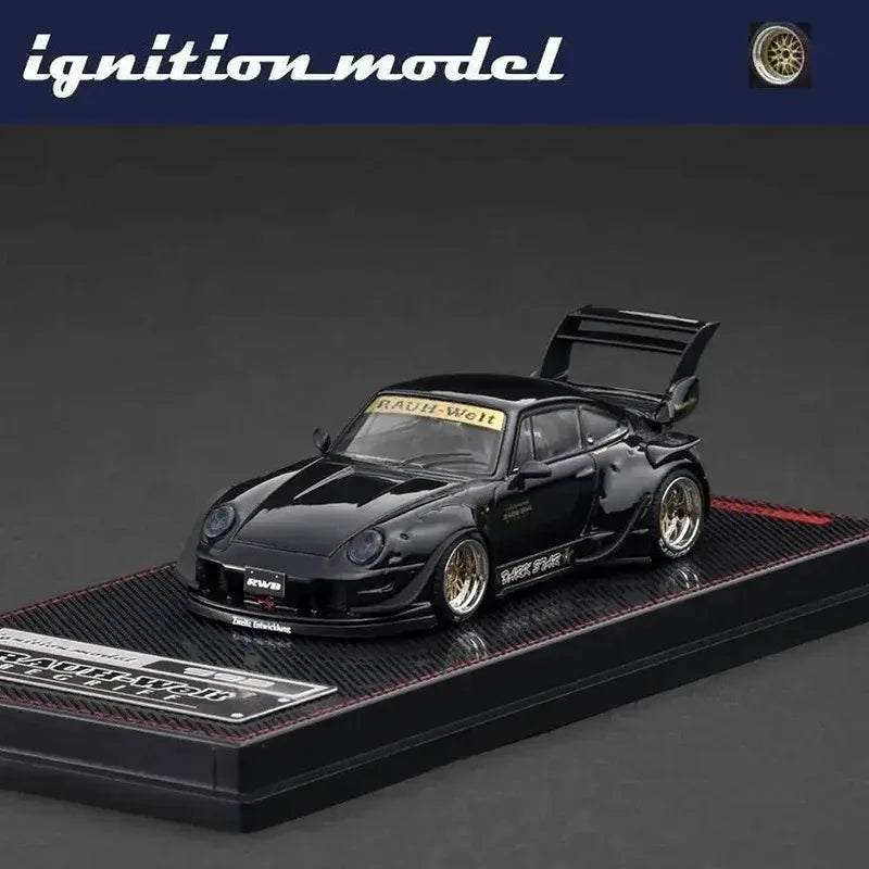Porsche RWB 993 Black Ignition 1:64 Diecast