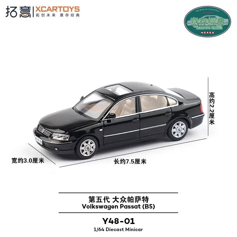 XCARTOYS Passat B5 1 64 Metal Plastic Parts Y48 01 1:64 Diecast