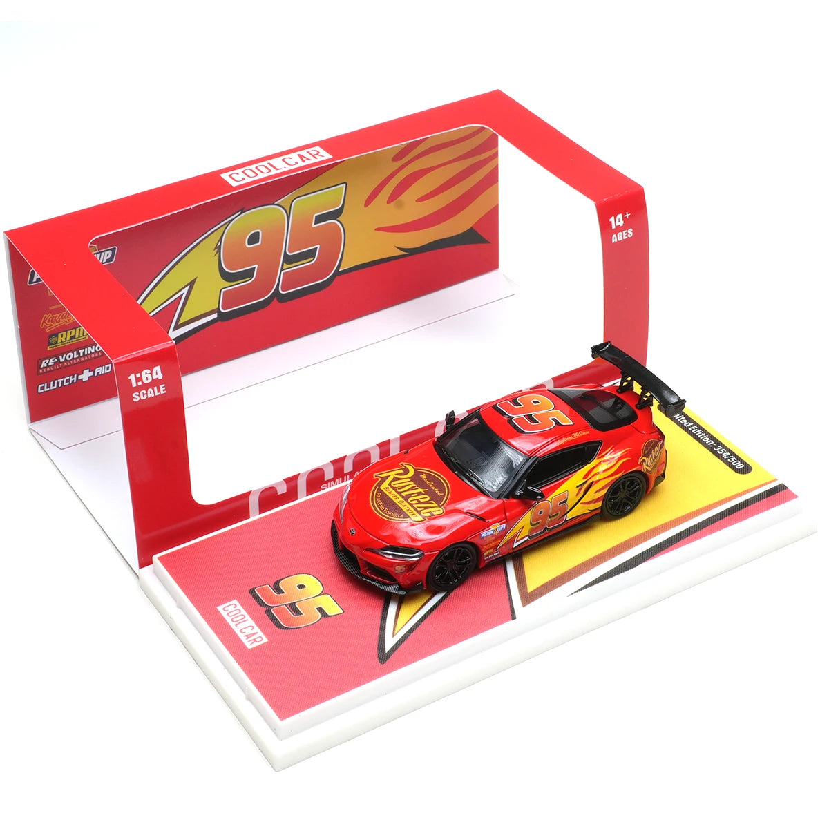 Coolcar RWB 1 64 964 Supra A90 Lightning Diorama Time 1:64 Diecast