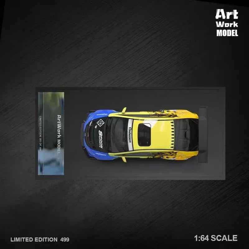 Honda Civic FD2 Art Work TM Model 1:64 Diecast