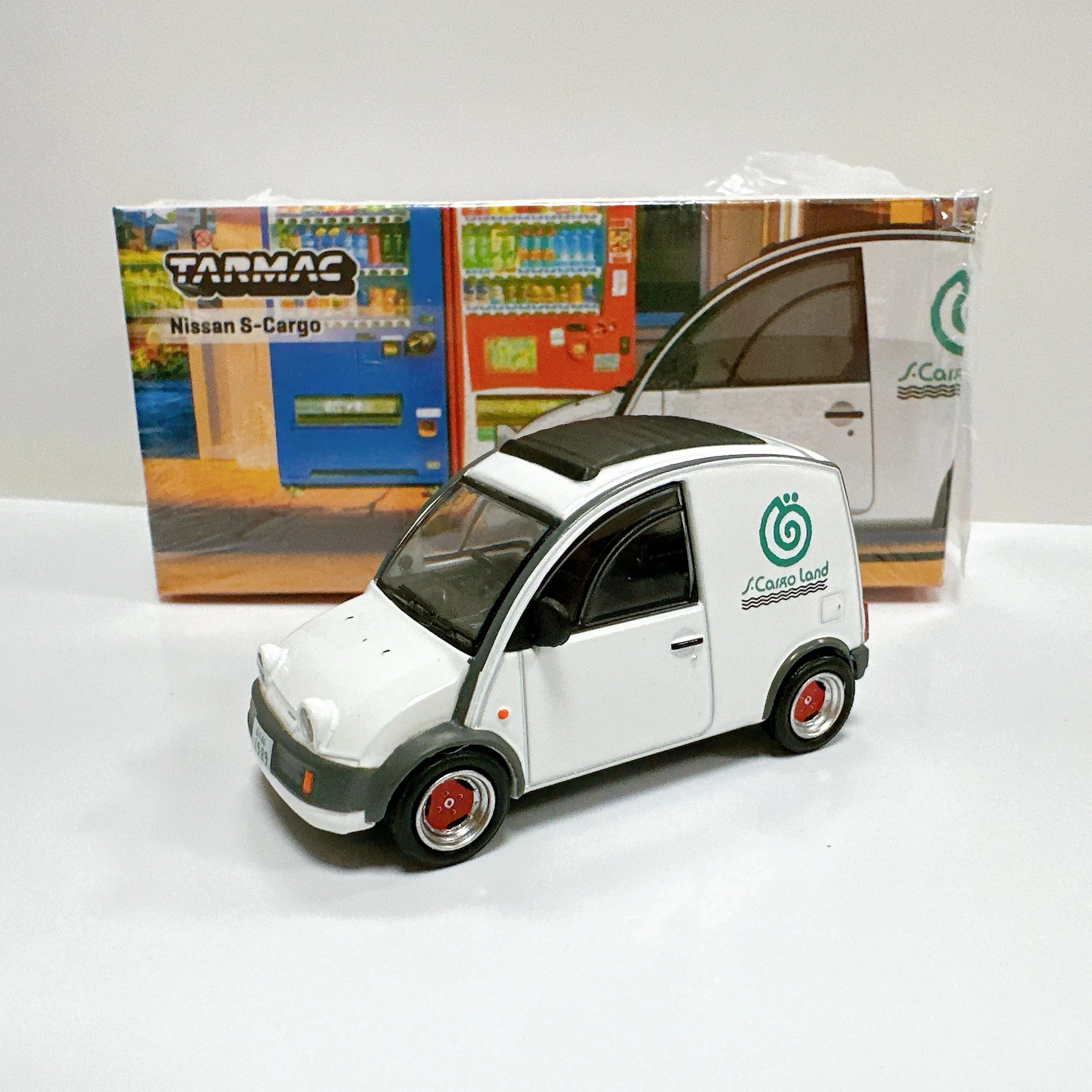 Tarmac Works Nissan S-Cargo White CHASE 1:64 Diecast