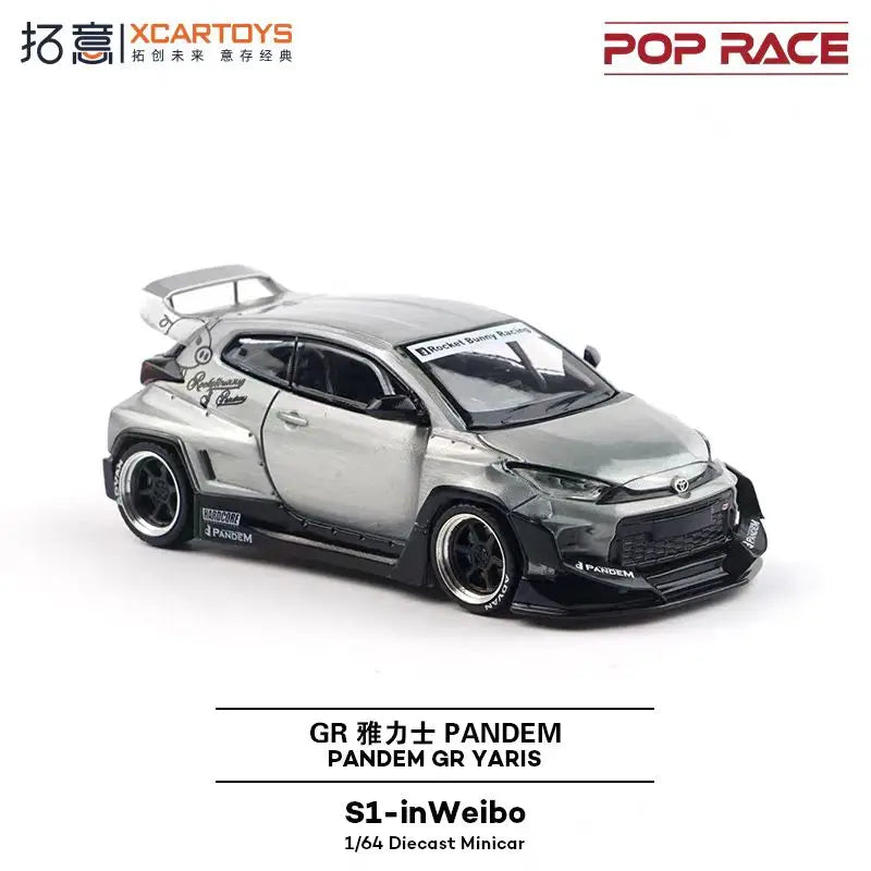Pop Race XCARTOYS GR Pandem GR Yaris 1 64 Metal Plastic 1:64 Diecast