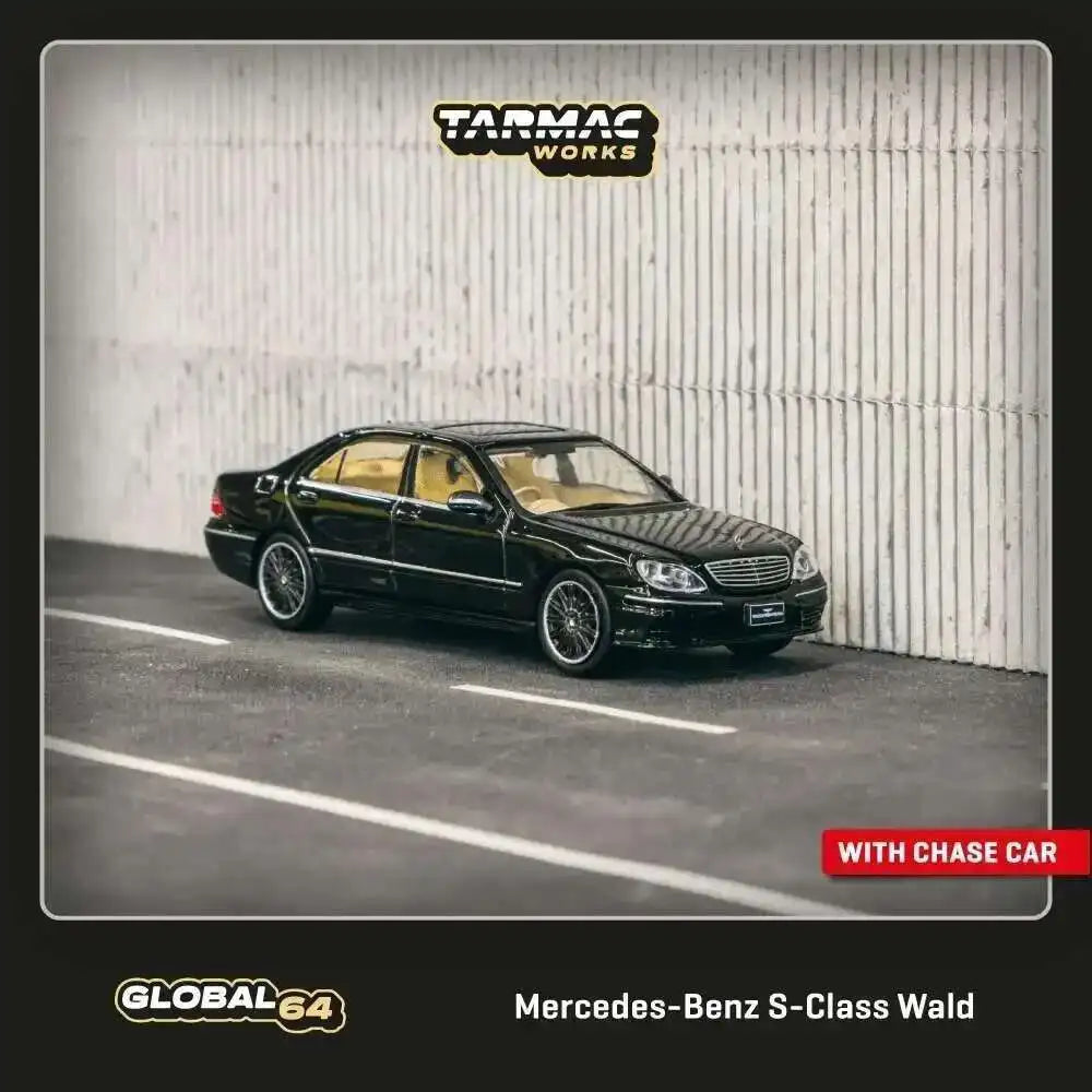 Tarmac Works Mercedes-Benz S Class Wald Black 1:64 Diecast