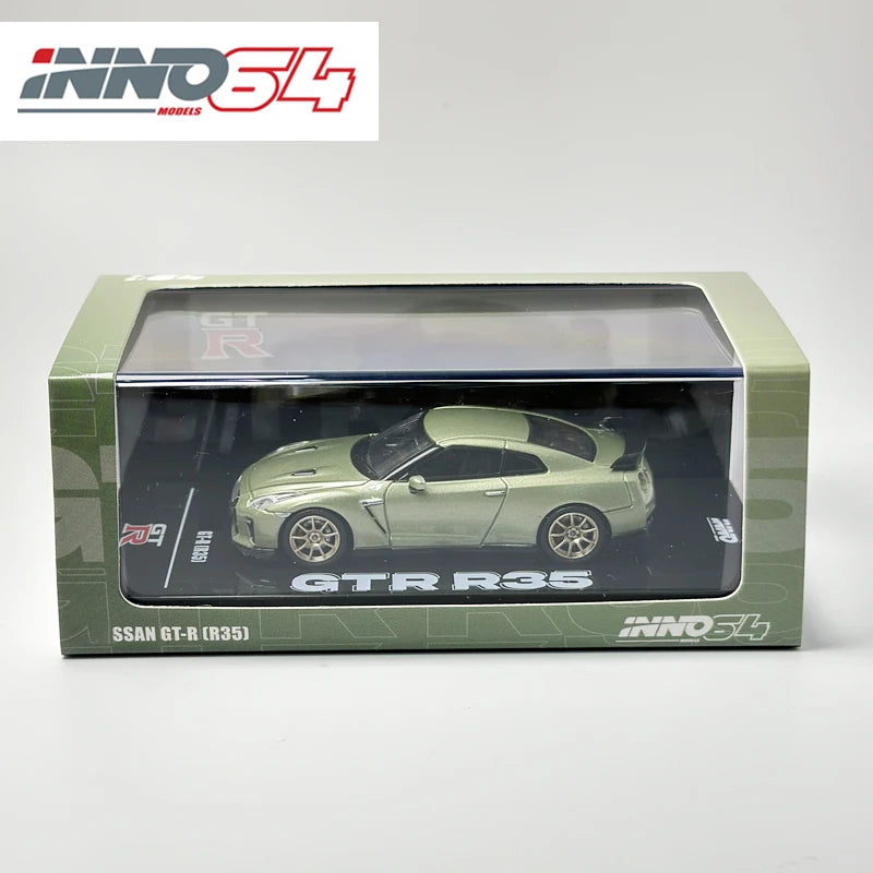 Inno 1 64 GT-R R35 Millennium Jade 1:64 Diecast