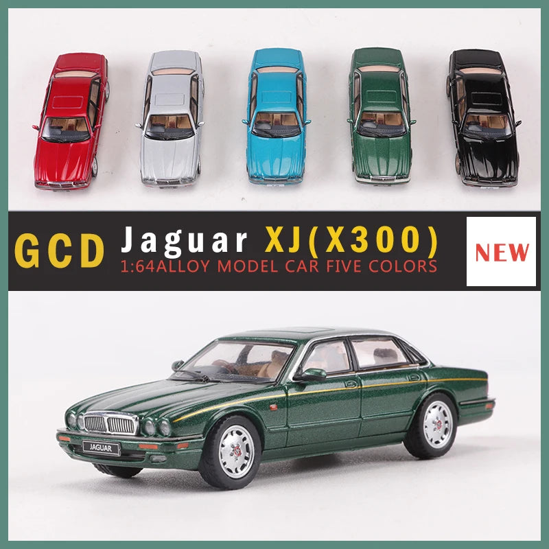 GCD 1 64 Jaguar Xj X300 Green Black Red Bule 1:64 Diecast