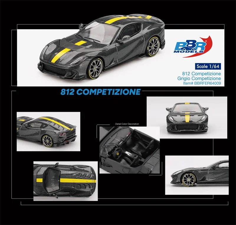 BBR 296 GTB / Daytona SP3 / 812 / MC12 1:64 Diecast