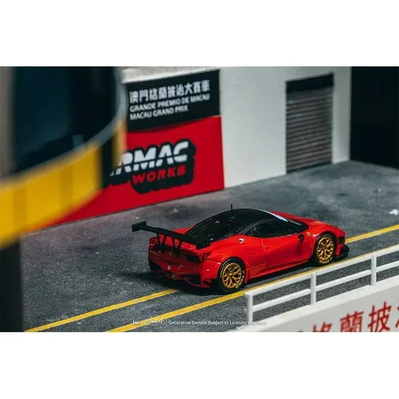 Tarmac Works Ferrari 458 Italia GT3 Red 1:64 Diecast