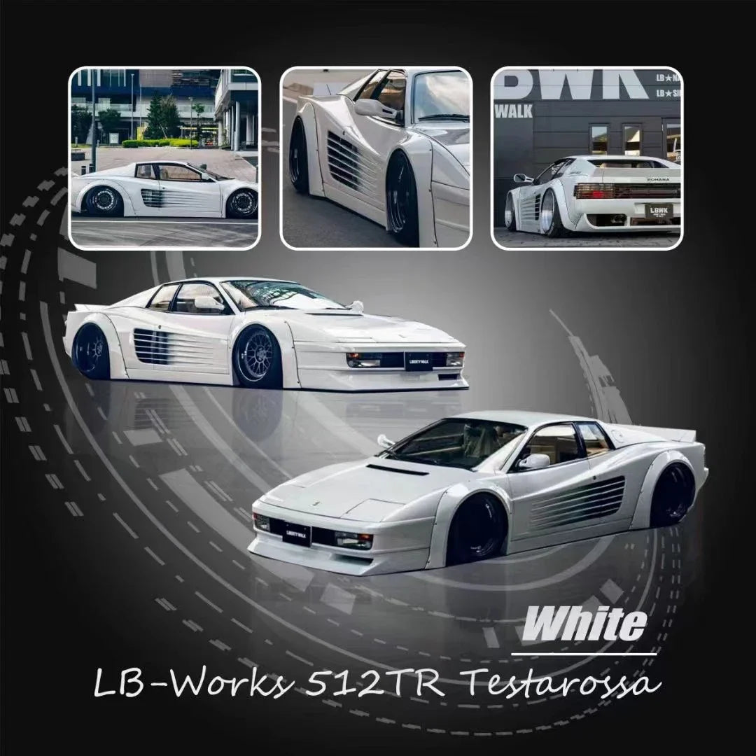 Ferrari 512 TR Teossa LBWK Star 1:64 Diecast
