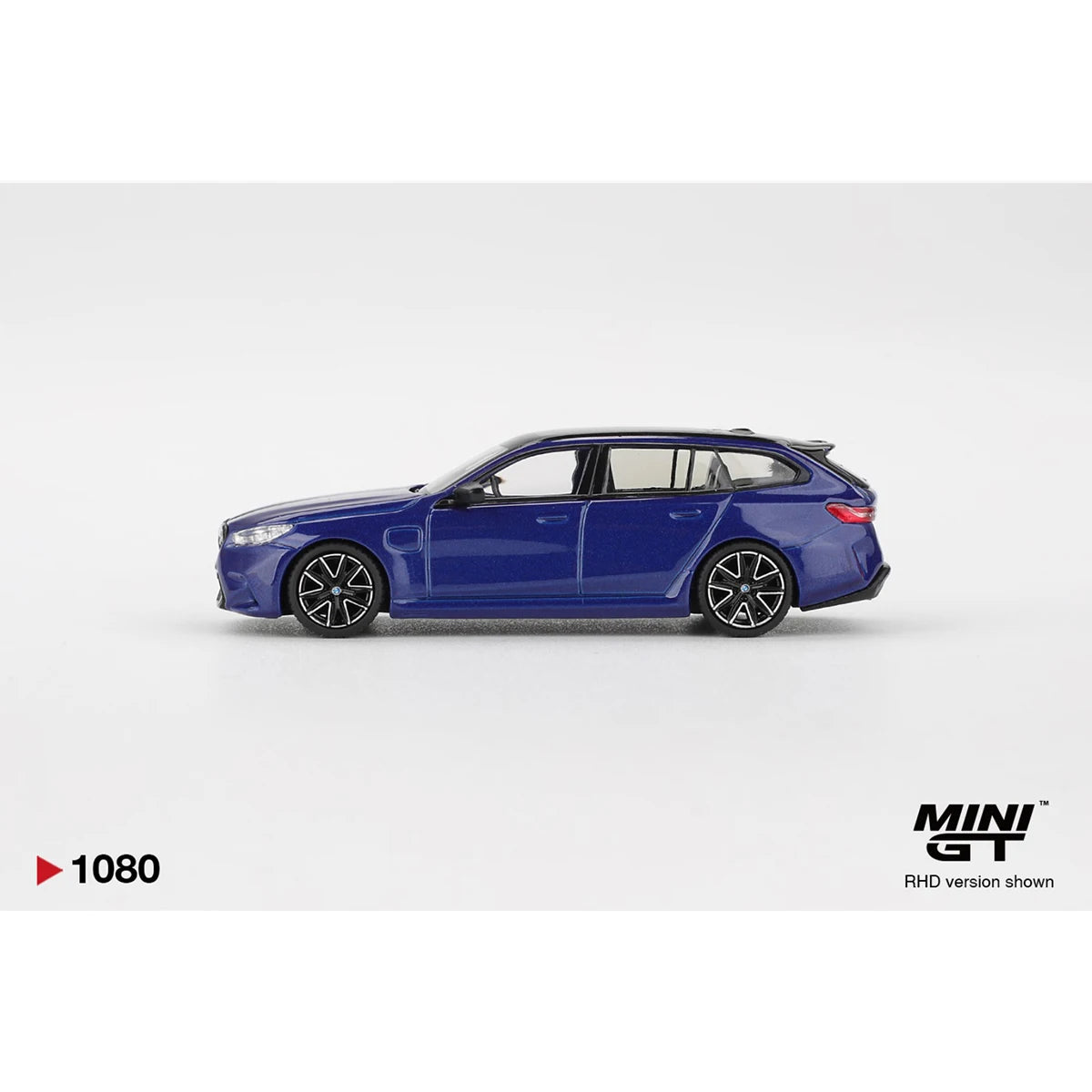 MINI GT BMW M5 Touring G99 Marina Bay Blue 1:64 Diecast