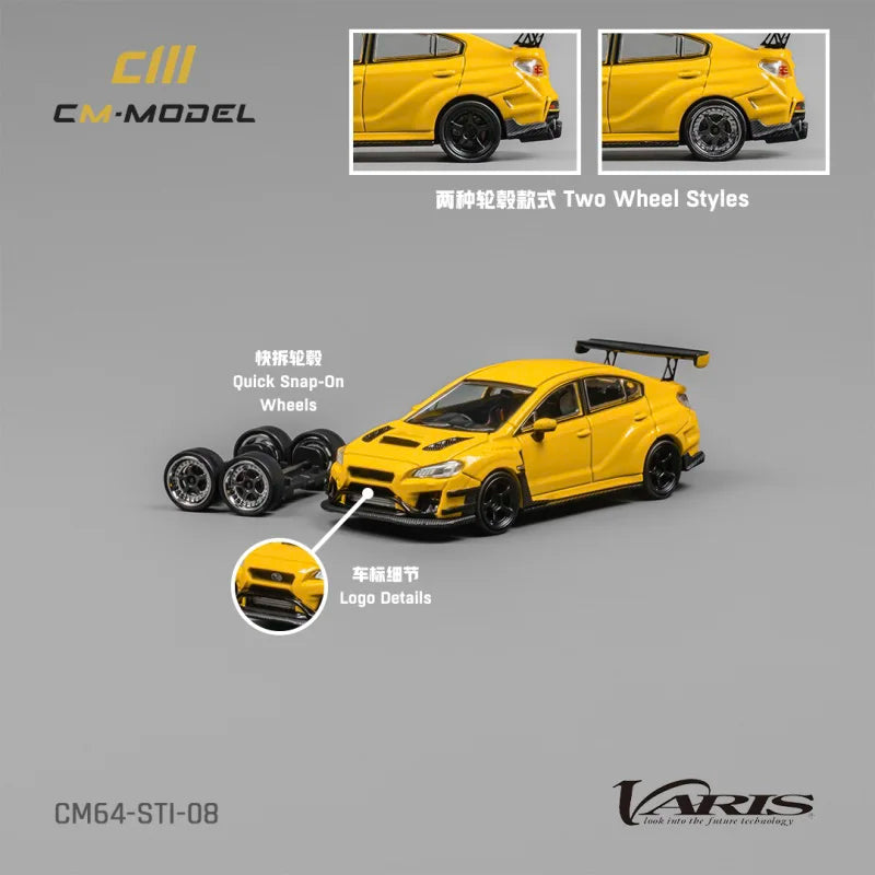 CM Model Subaru STI / WRX Varis Widebody 1:64 Diecast
