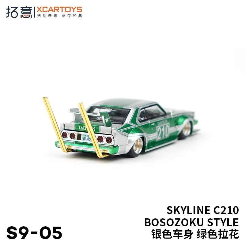 Pop Race XCARTOYS Skyline C210 1 64 Metal Plastic Parts S9 1:64 Diecast