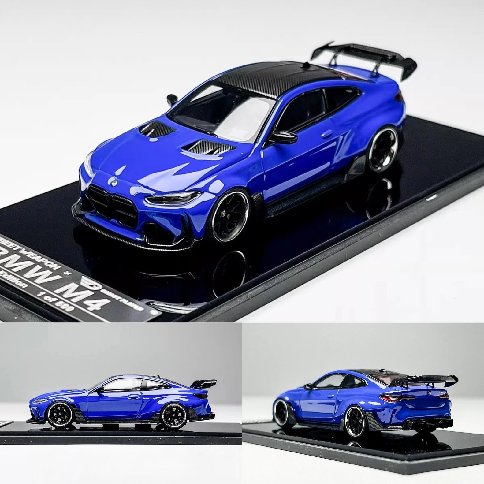 BMW G82 M4 Diorama Street Weapon 1:64 Diecast