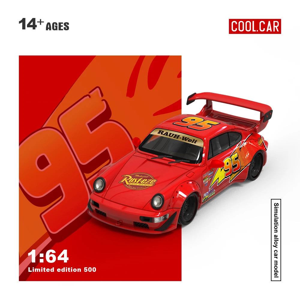 Toyota RWB 964 Supra A90 Lightning Time Micro 1:64 Scale Diecast Model Car