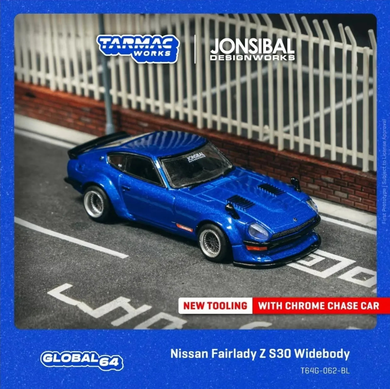 Tarmac Works Nissan TW Fairlady Z S30 Widebody 1:64 Diecast