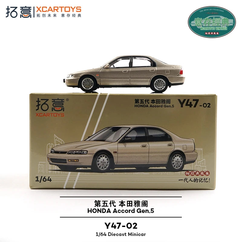 XCARTOYS Accord Gen 5 1 64 Metal Plastic Parts Y47 1:64 Diecast
