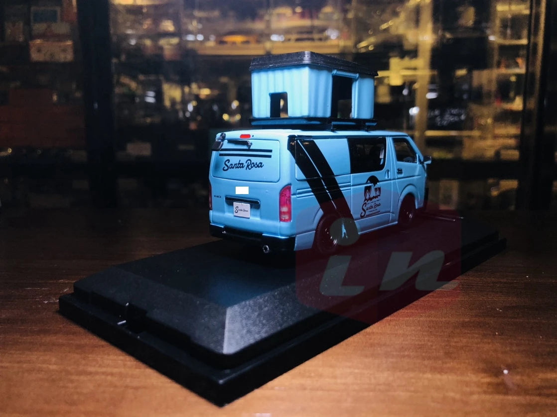 Toyota Hiace Hong Kong Blue 1:43 Diecast Model