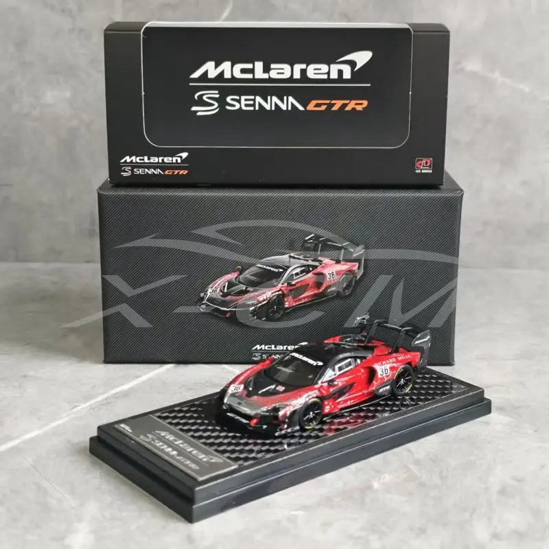 LCD Senna GT-R Apaxpo Blue Red Orange 1 64 1:64 Diecast