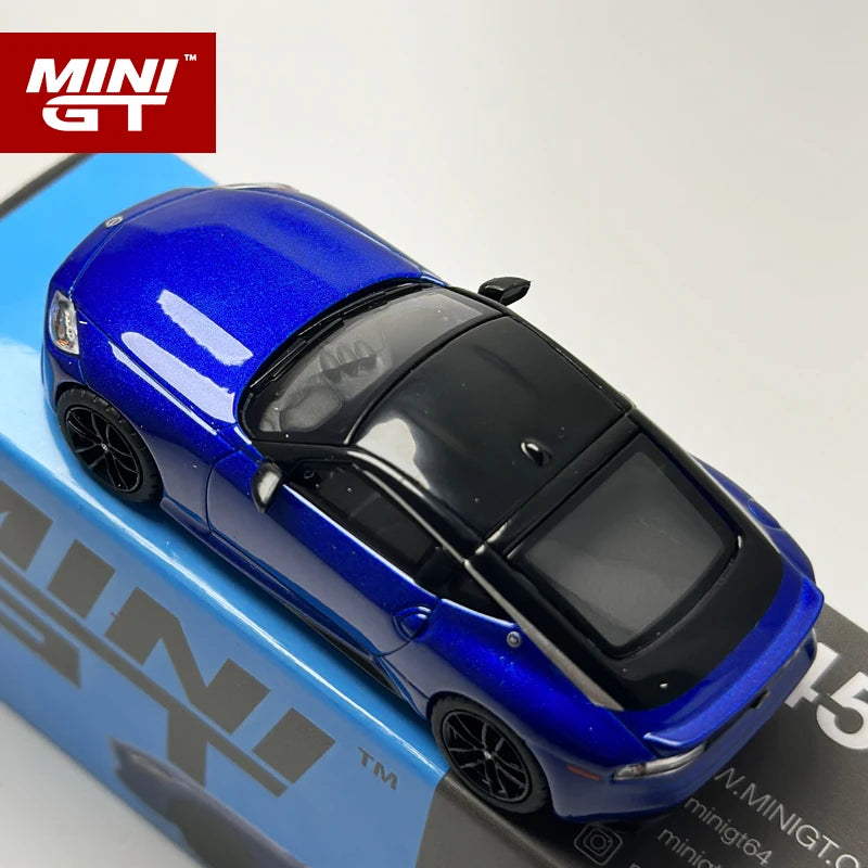 MINI GT 1 64 Z Blue 453 1:64 Diecast