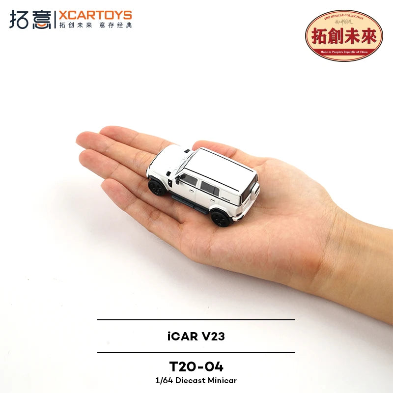 XCARTOYS Icar V23 1 64 Metal Plastic Parts T20 01 1:64 Diecast