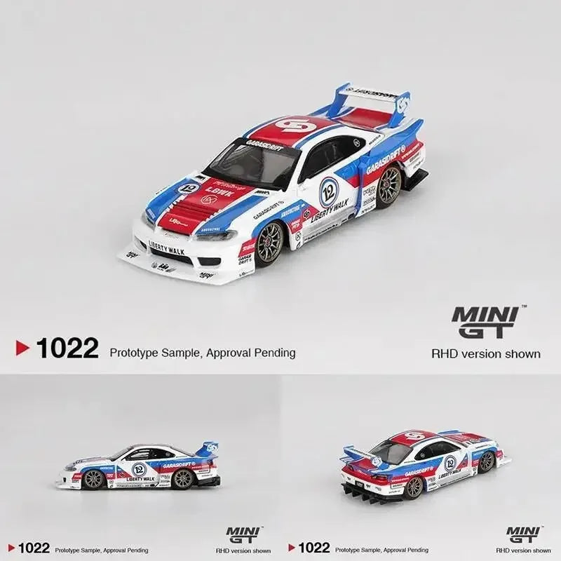 MINI GT Lbwk 1 64 Lamborghini Lb Silhouette Murcielago Countach Abarth 1:64 Diecast
