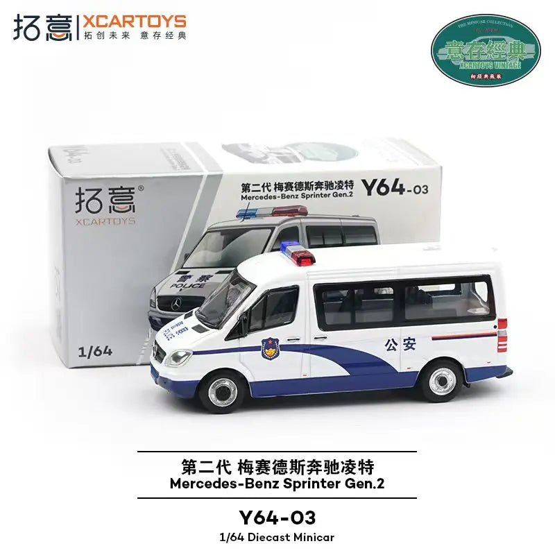 XCARTOYS Sprinter Gen 2 Y64 01 Y64 02 Y64 03 1:64 Diecast