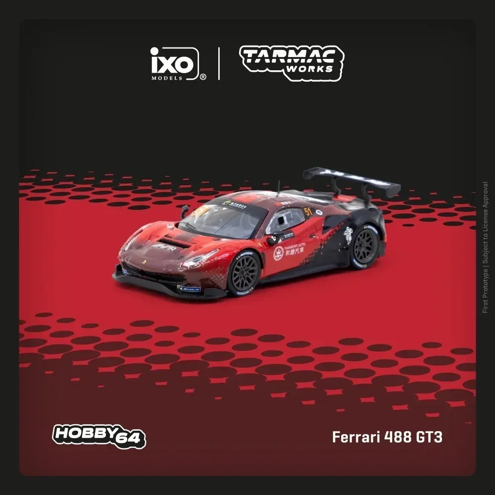 Ferrari 488 GT3 Macau GT Cup 2022 1:64 Diecast