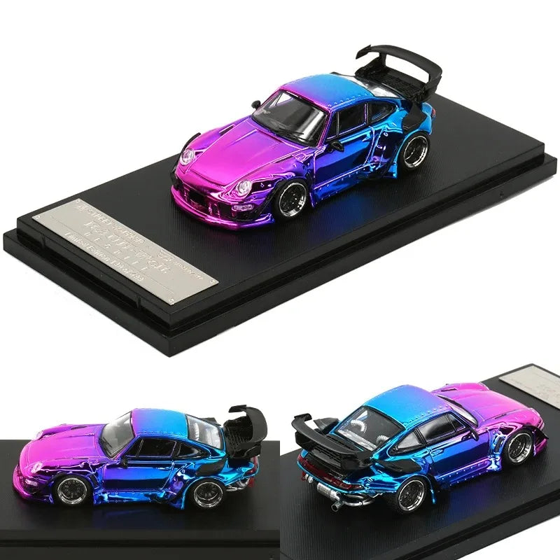Porsche RWB 993 Rotana 997 Street Weapon 1:64 Diecast