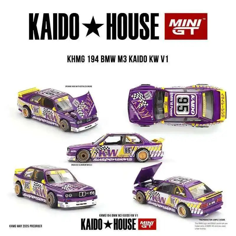 MINI GT BMW M3 Kaido KW V1 Kaido House 1:64 Diecast