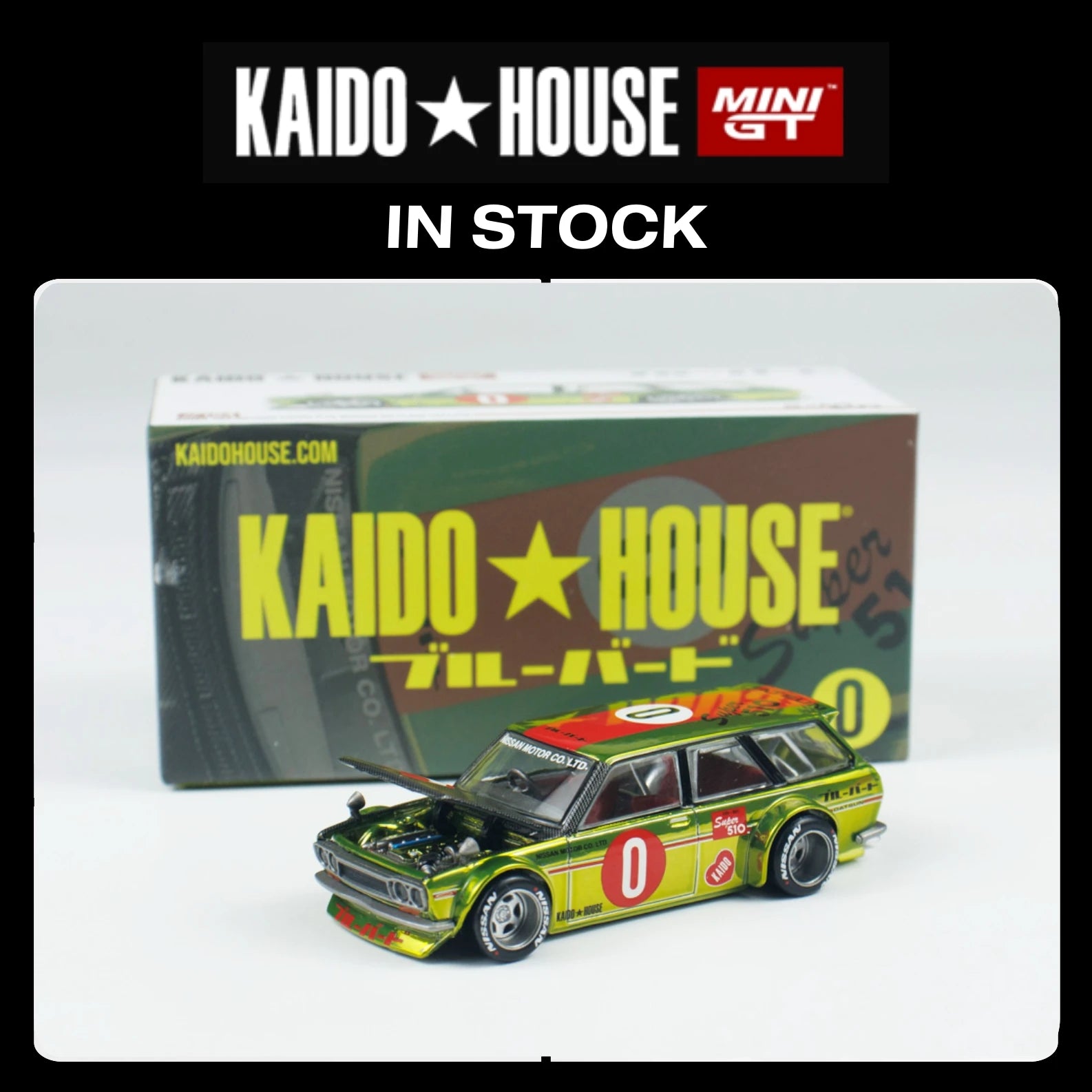 Datsun 510 KHMG 1:64 Diecast